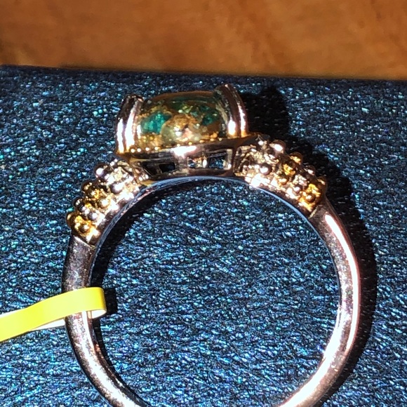 SOLD NWT Matrix Neon Apatite Route Ring - Picture 6 of 8